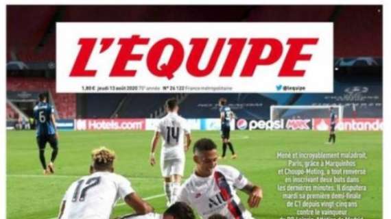 Atalanta-PSG 1-2, i quotidiani francesi celebrano la squadra di Tuchel: "Follia!"
