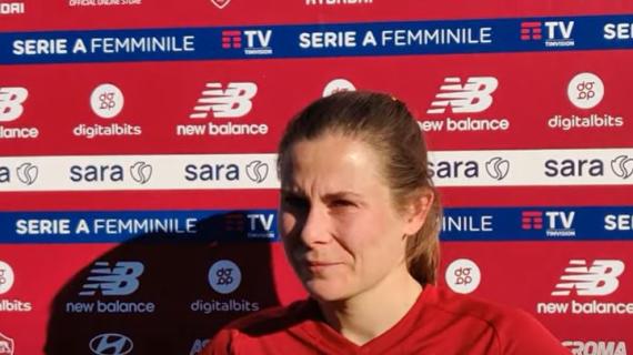 Roma Femminile, Haavi: "Vogliamo i quarti di Champions. Faremo di tutto per qualificarci"