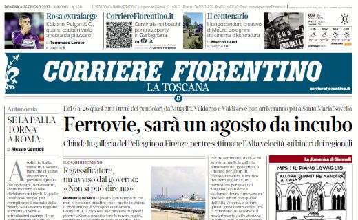 Corriere Fiorentino: "Rosa extralarge. Kokorin, Pulgar & C., quanti esuberi da piazzare"