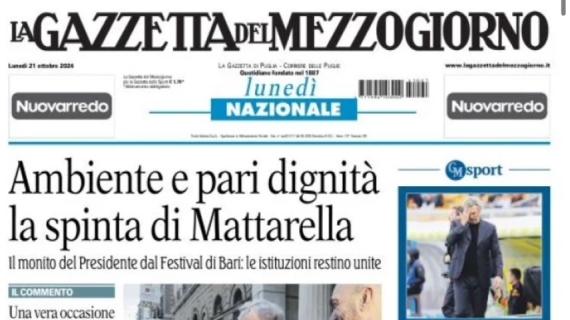 La Gazzetta del Mezzogiorno: "Lecce travolto in casa, la Fiorentina ne fa sei" 