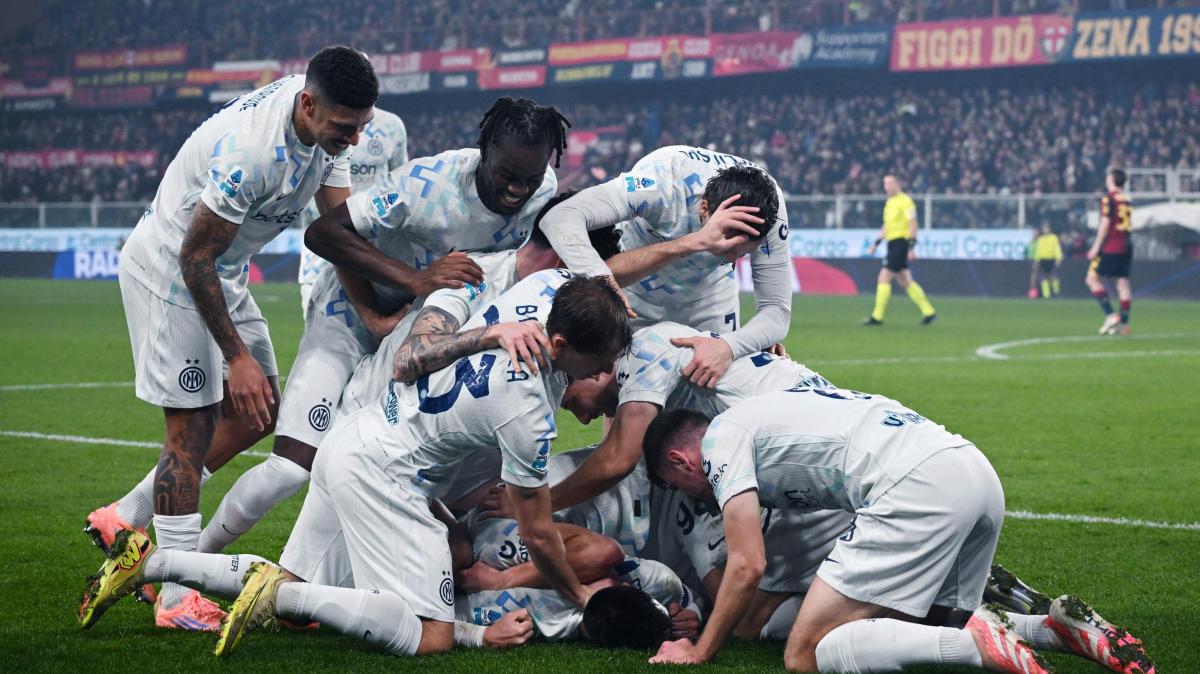 L'Inter si regala la vetta in attesa della Supercoppa: Genoa, il cuore non basta. 1-2 a Marassi