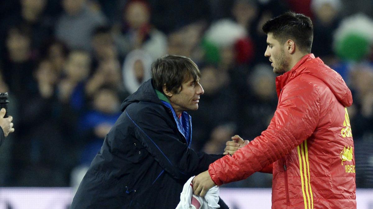 Gli allenatori di Morata: "Simeone mi ha dato motivazione, Conte insegnato la tattica"