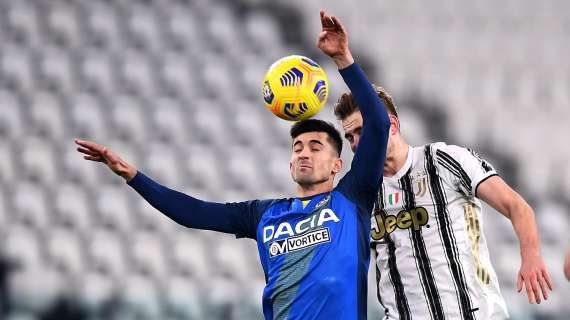 Udinese, Gotti lavora sulla difesa a quattro. Pussetto, Deulofeu e Perez ancora a parte
