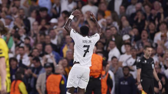 Vinicius trascina il Real Madrid, prima tripletta in Champions: la terza in carriera