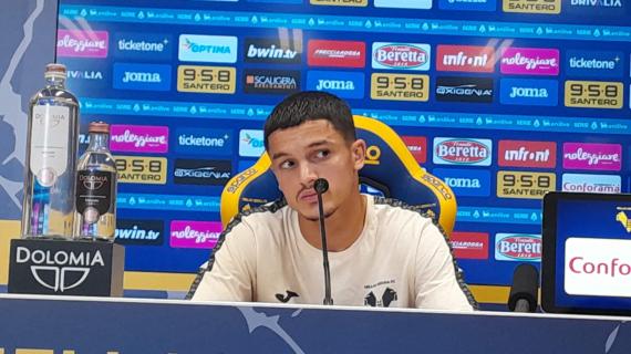 Hellas Verona, Belahyane: "Oggi era difficile, pensiamo al Genoa"