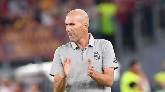 Real Madrid, Zidane: "Non ho fatto i cambi pensando all'Inter"