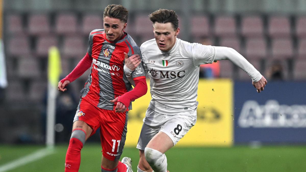 Conte vince a Cremona, Cronache di Napoli: "Hojlund devastante, il Napoli corre"