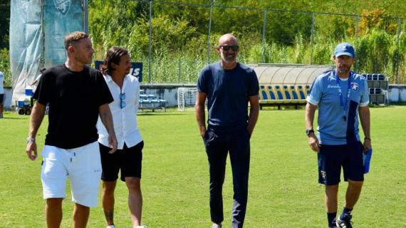 Frosinone, 8-0 alla Primavera in allenamento: poker di Kaio Jorge. Totti e Pancaro spettatori