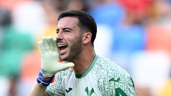 Montipò si lega all'Hellas Verona. Il portiere rinnova con i gialloblù fino al 2028