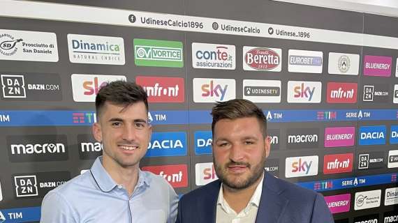Udinese, Pussetto: "Dobbiamo pressare l'Atalanta dal primo minuto"