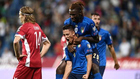 Non chiamatele seconde linee! Con Kean e Raspadori l'Italia ritrova il gol: 5-0 alla Lituania