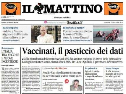Il Mattino: "Lo zampino di Insigne e l'Italia va"