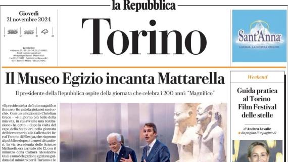 La Repubblica Torino: "Attacco liquido: l'idea della Juve per sorprendere il Milan"