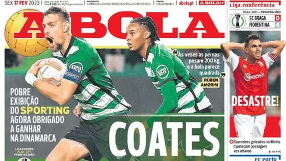 Le aperture portoghesi - Europa, Coates salva lo Sporting. Chermiti rinnova con lo Sporting