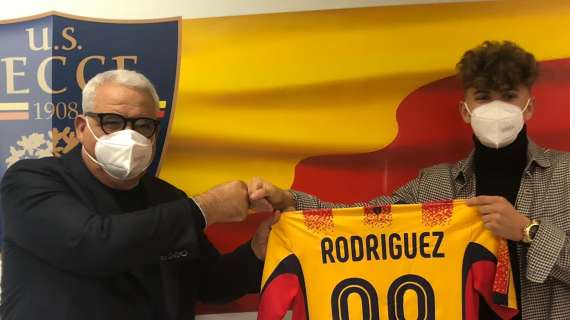 Lecce, ecco Rodriguez: "Vengo dal Real, ma non sento la pressione. Voglio far gol"