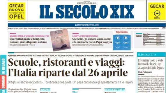 Il Secolo XIX: "Ranieri rilancia, messaggio a Ferrero: 'Voglio restare'"