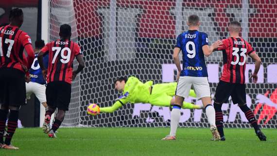 Tatarusanu da record: un portiere del Milan non parava un rigore nel derby da 40 anni