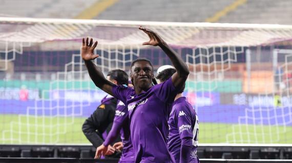 La Fiorentina prende il largo, il gol del 3-0 sul Panathinaikos è firmato da Kean