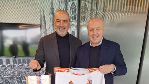 Alcione, Gallazzi incontra Marotta: sul tavolo la partnership operativa sul progetto Arena Civica