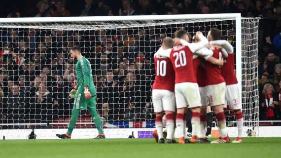 Sorteggio EL - Il cammino dell'Arsenal: sconfitta e rimonta, un classico