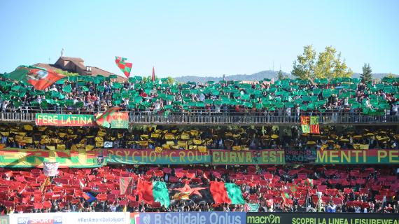 Ternana-Perugia, sale l'attesa per il derby. Domani mattina i tifosi caricheranno la squadra