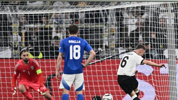 Italia inguardabile e in balia della Germania. Imbarazzante dominio tedesco: 3-0 al 45'