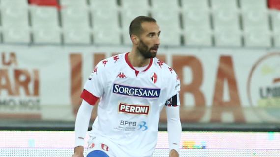 Bari, Di Cesare il secondo marcatore più anziano della storia della Serie B