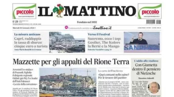 Il Mattino: "I nodi del Napoli d'Arabia sono tutti a centrocampo"