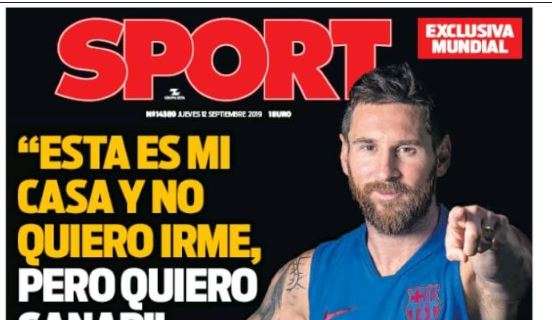 Messi: "Non voglio lasciare il Barça ma chiedo un progetto vincente"
