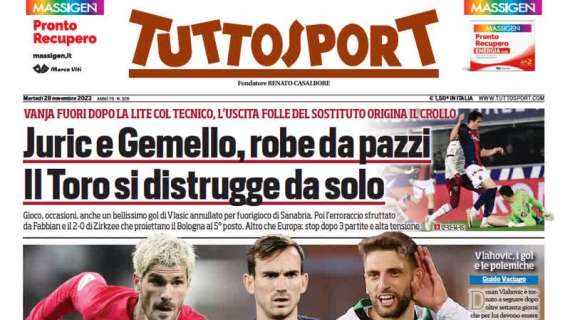 Tuttosport apre sulle ambizioni Scudetto della Juve: "Max, hai vinto il rinforzo"
