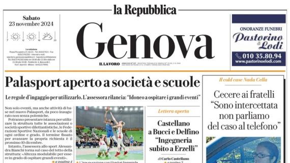 La Repubblica di Genoa apre con il cambio di marcia di Vieira: "Possesso palla e offensivi"