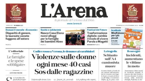 L'Arena: "Hellas a picco, l'Inter ne fa cinque. Squadra in ritiro e Zanetti si scusa"