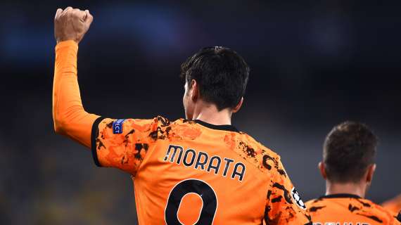 Il solito Morata e poco Ronaldo: la Juventus è avanti 1-0 al 45' col Ferencvaros