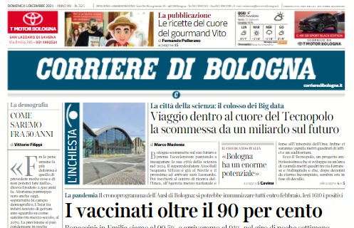 Corriere di Bologna verso la Fiorentina: "Il derby dell'Appennino ad alta quota"