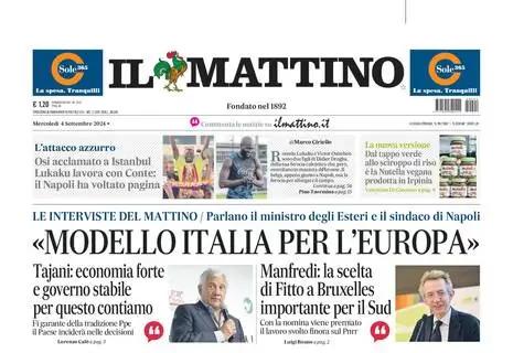 Il Mattino: "Osi acclamato a Istanbul, Lukaku lavora con Conte: voltato pagina"