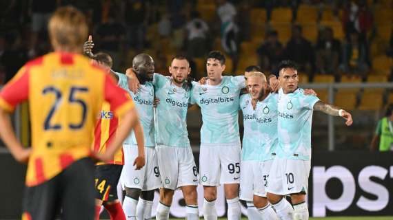 Inter, Bastoni esulta sui social dopo il 2-1 a Lecce: "Buona la prima"