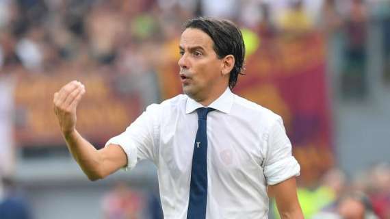 Lazio, Inzaghi: "Non mi accontento di sentirmi dire che gioco bene"