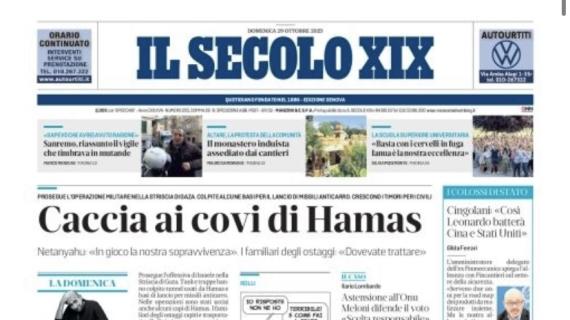 Il Secolo XIX: "Rigore dubbio e sconfitta. La Sampdoria perde la pazienza"