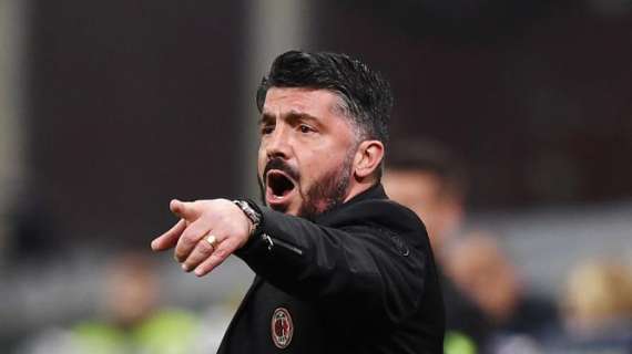 Milan, Gattuso: "Caldara non gioca? Va tutto bene, è una mia scelta"