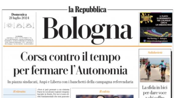 La Repubblica-ed Bologna: "Calafiori si impunta e va via. Bologna e Arsenal, accordo"