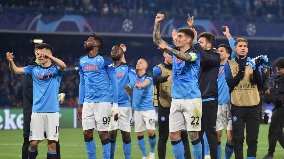 Napoli-Francoforte 3-0: il tabellino della gara