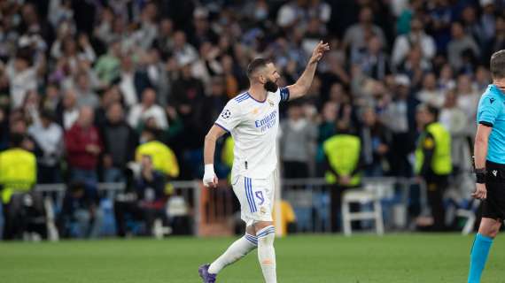 Il Bernabeu chiama il premio per Benzema, un solo coro: "Karim Pallone d'Oro"