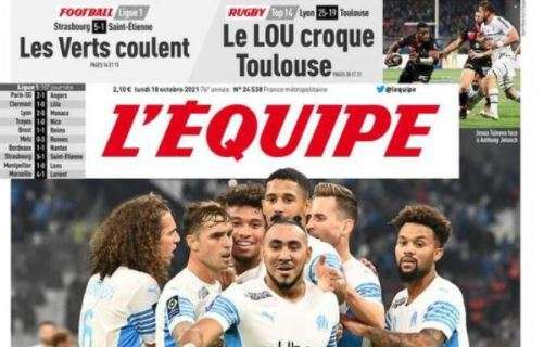 L'apertura de L'Equipe dopo il 4-1 dell'OM al Lorient: "Payet il boss"