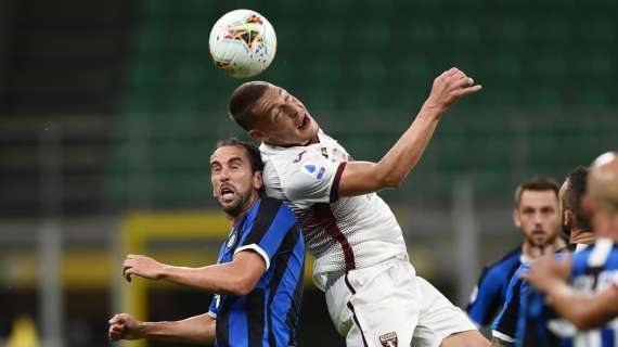 Inter-Torino 2-1 al 51'. Young-Godin ribaltano la partita nel giro di due minuti