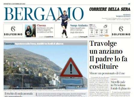 Corriere di Bergamo riprende lo squalificato Gasperini: "Ho in campo degli allenatori"