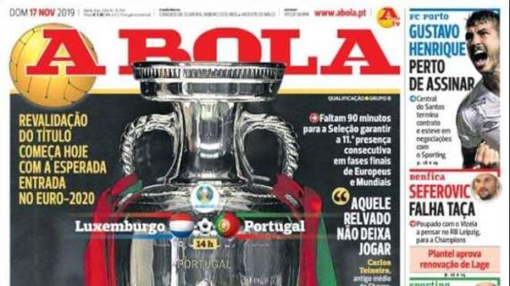 Portogallo, A Bola pubblica lo scatto della Coppa: "Ispiriamoci"