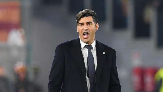 Roma, Fonseca: "Scudetto alla Lazio? Non scherziamo"