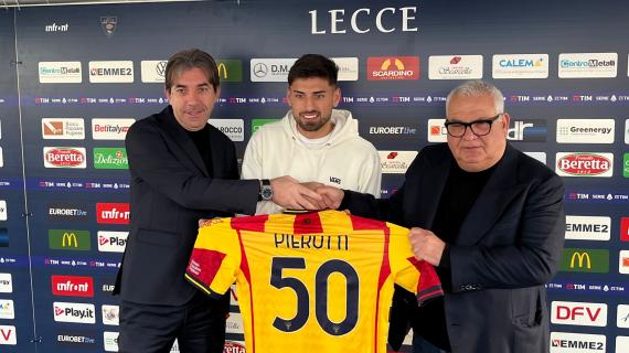 Lecce, Pierotti: "Mi volevano altri club, ma il Lecce mi ha entusiasmato"