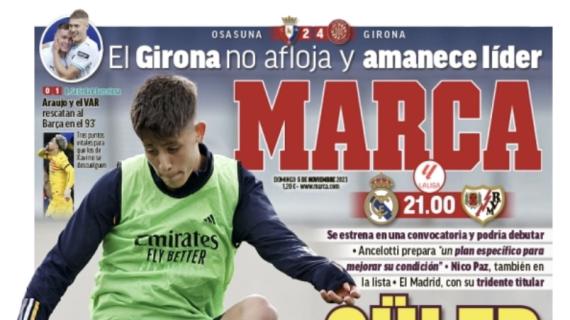 Le aperture spagnole - Real Madrid in campo con il Rayo, Araujo salva il Barcellona