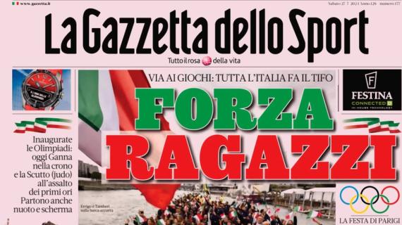 La Gazzetta dello Sport in apertura: "Koopmeiners, la Juve offre 45 milioni"